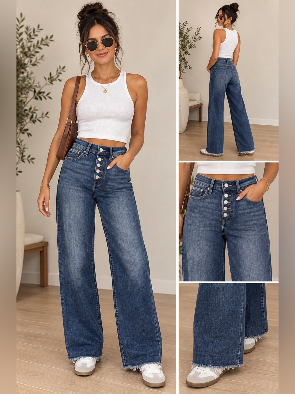 NWT Judy Blue Dark Wash High Waist Straight Leg Denim Size 1/25